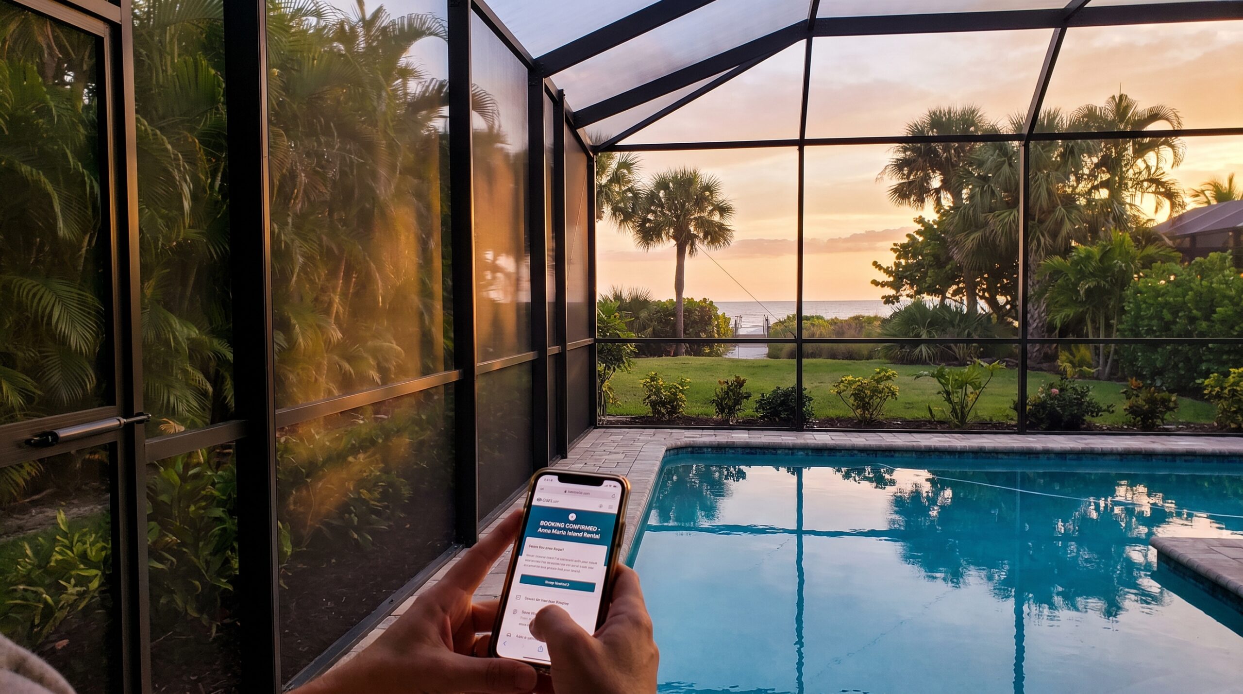 anna-maria-island-pool-cage-refurbishment-vacation-rental-roi